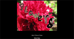 Desktop Screenshot of flower-photographs.com